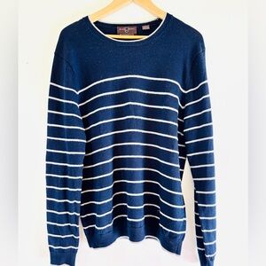 Black Brown 1826 Fine Merino Wool Sweater - XL